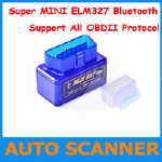 Super Mini ELM327 Blåtands OBDII adapter (liten bild)