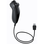 Wii Nunchuk Svart (liten bild)