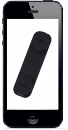 Byte av volymknappar till Iphone 5 SVART (liten bild)