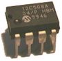 Microchip PIC12c509A (liten bild)