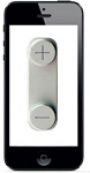 Byte av volymknappar till Iphone 5 SILVER (liten bild)