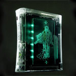 XCM 360 Custom Green Case utan HDMI (liten bild)