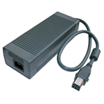 Xbox 360 Nätdel + Nätkabel