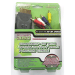 Component-kabel med Optisk digitalutgång (XBOX 360) (liten bild)