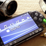 Svart Transparent Face Plate för PSP SLIM 2000 (liten bild)