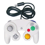 White GameCube-handkontroll (liten bild)